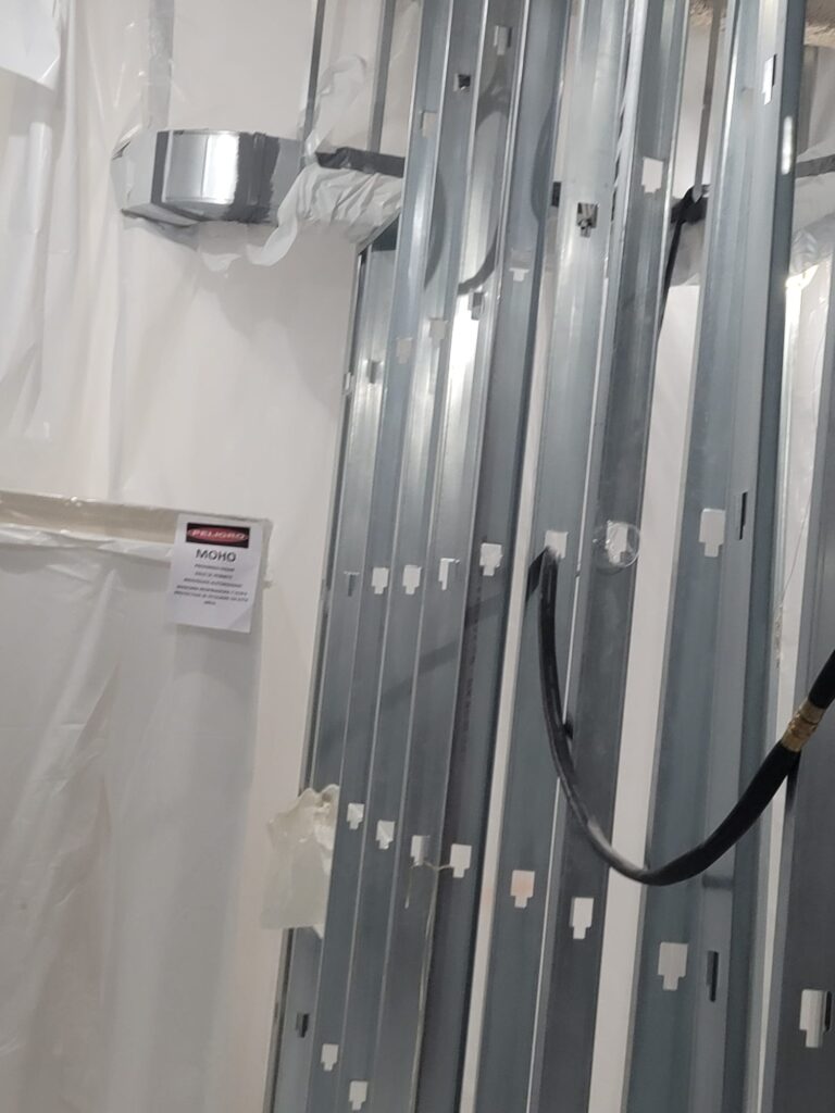 Metal framing installation by Pillco Construction Corp in Queens NY