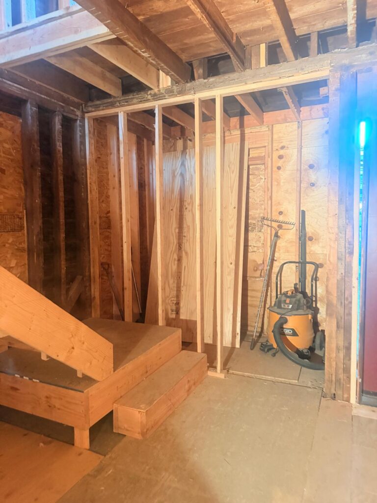 Wood framing installation by Pillco Construction in Bridgeport CT
